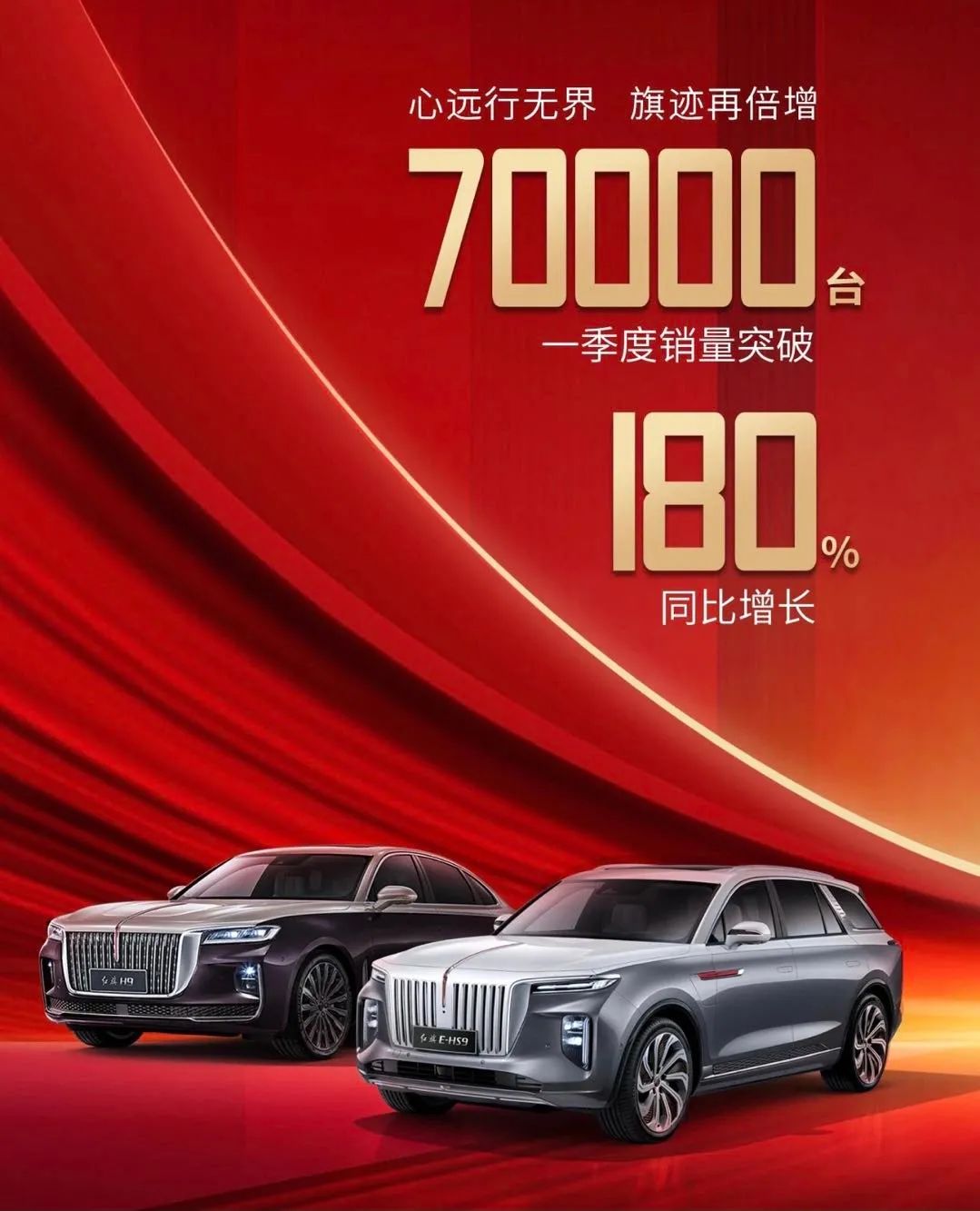 近日,红旗汽车在全国五个城市举办了《旗迹中国 致敬强国时代》的活动