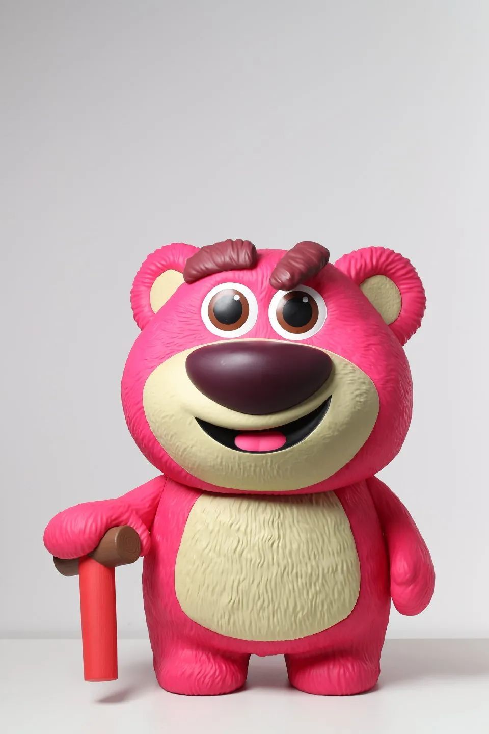 《玩具总动员3》中的大反派劳苏「草莓熊」凭借憨厚可爱的外表圈粉无