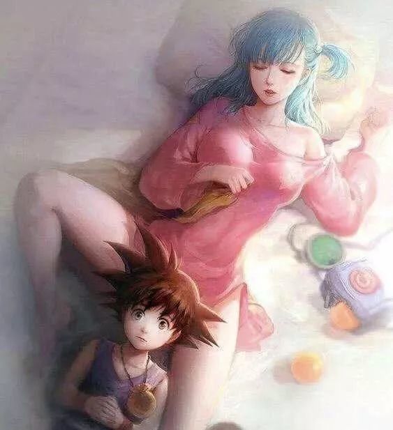 动漫七龙珠中如果孙悟空娶了布尔玛会怎样