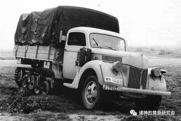 二战德军kfz69卡车图片