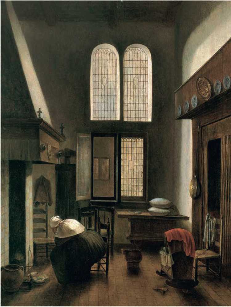 雅各布·弗雷尔(Jacobus Vrel)描绘日常生活的作品