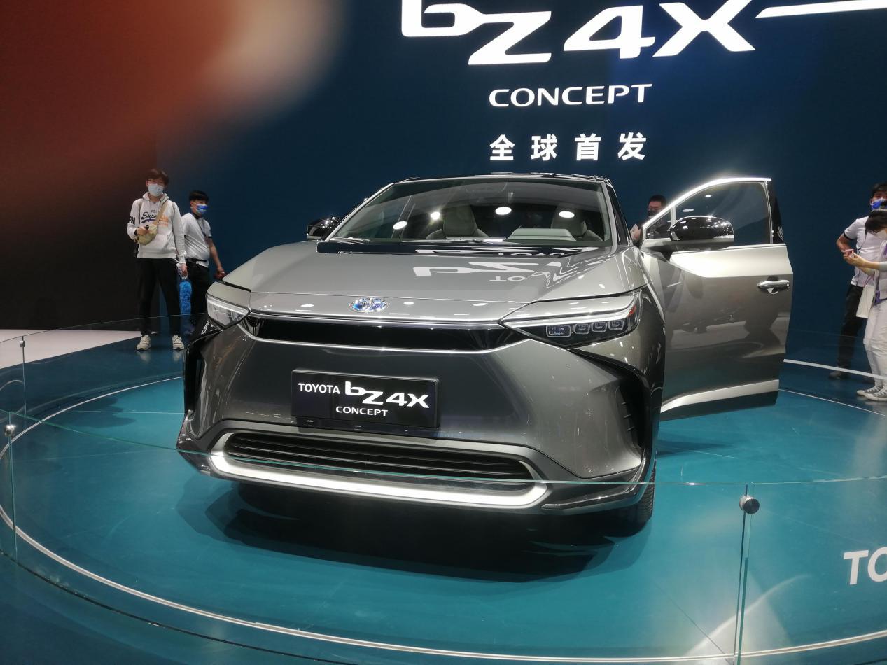 2021上海车展丰田全新纯电suvbz4x全球首发