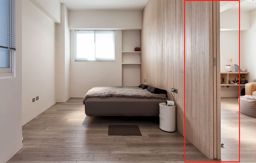 102㎡顶级断舍离,只有一间大卧室,连房间都不要了