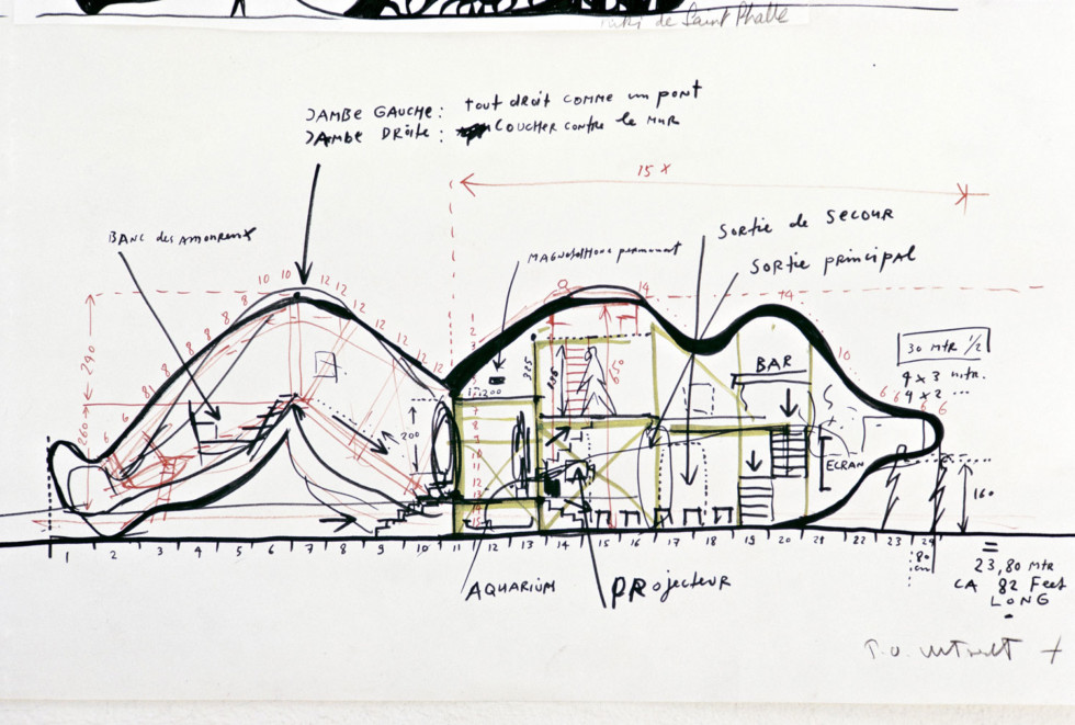 作品《她(Hon)》草图
