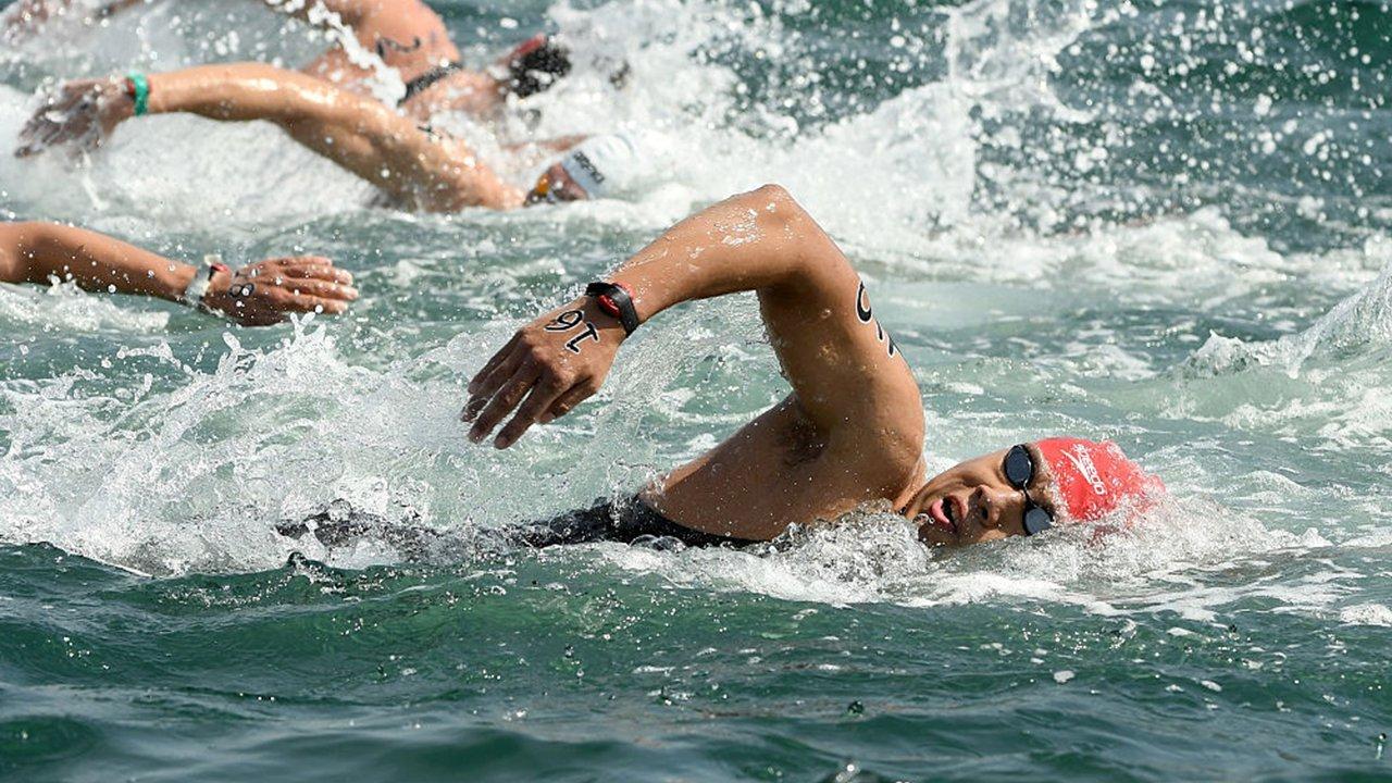 中国在男子马拉松游泳选手还在争取一席之地。