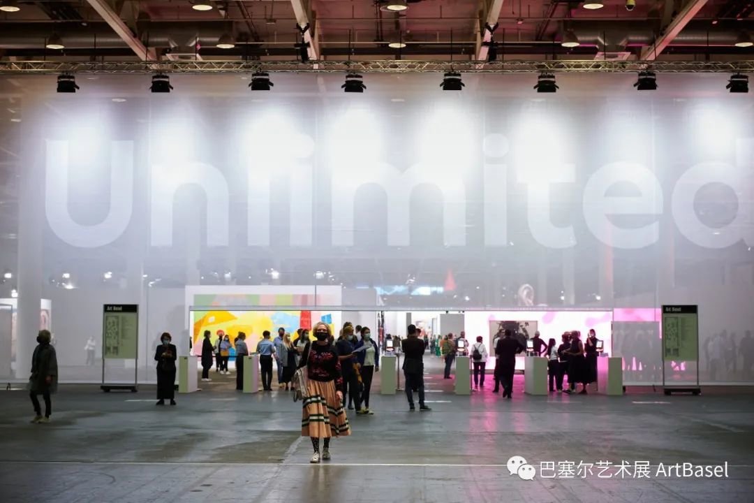 2021巴塞尔艺术展巴塞尔展会"意象无限"展区现场,图片由巴塞尔艺术