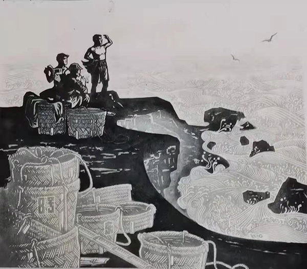 2021当代著名版画艺术家施汉鼎作品欣赏