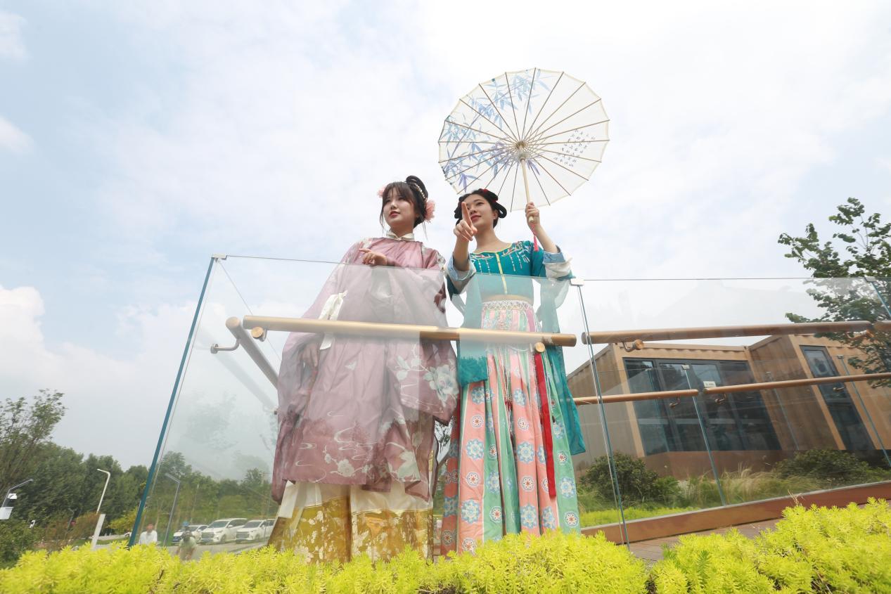 三河一山古风正当时 西安新添汉服打卡地