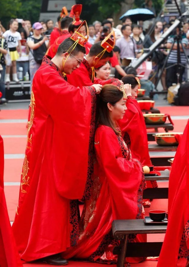 回憶2014年京杭大運河申遺中國國際漢服婚禮大典杭州漢婚典禮