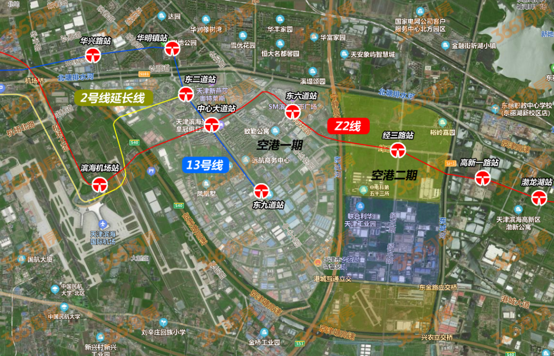 天津空港经济区规划图图片