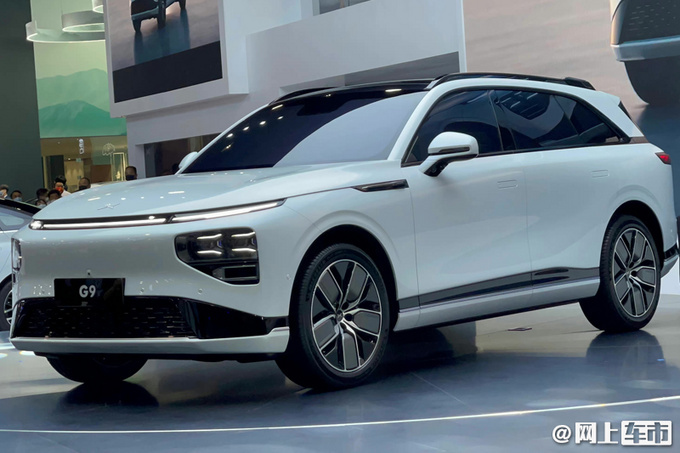 小鹏中大型suvg9正式亮相换新logo预计30万起售pk蔚来es6