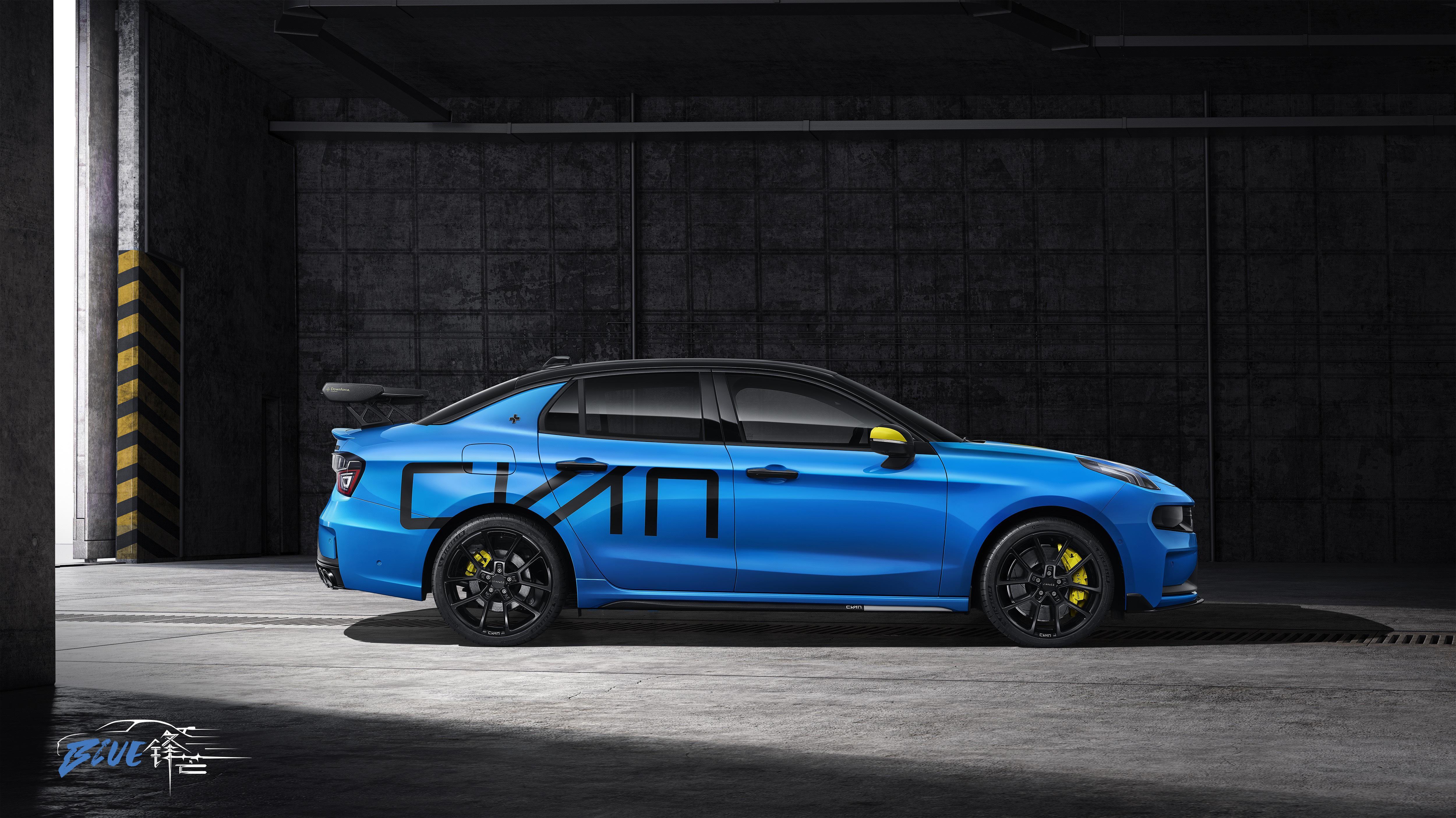 领克03 cyan定制版原厂就有大尾翼,你怕不怕__凤凰网