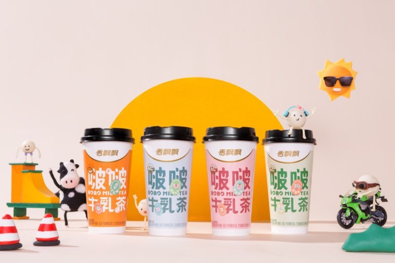 香飘飘新品啵啵牛乳茶精准卡点年轻人喜好