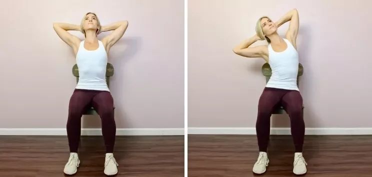 坐在椅子上就可以做瑜伽拉伸,超有效…_凤凰网健康_凤凰网