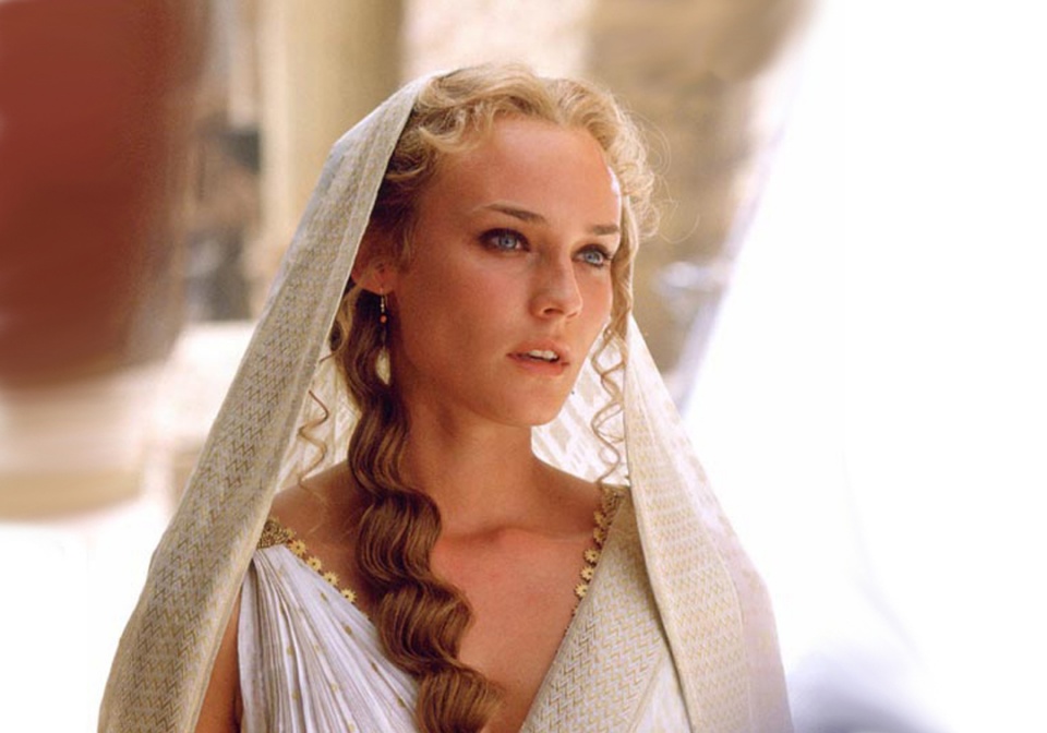 引发特洛伊战争的海伦 12岁时曾因美貌被两国王劫持为妻