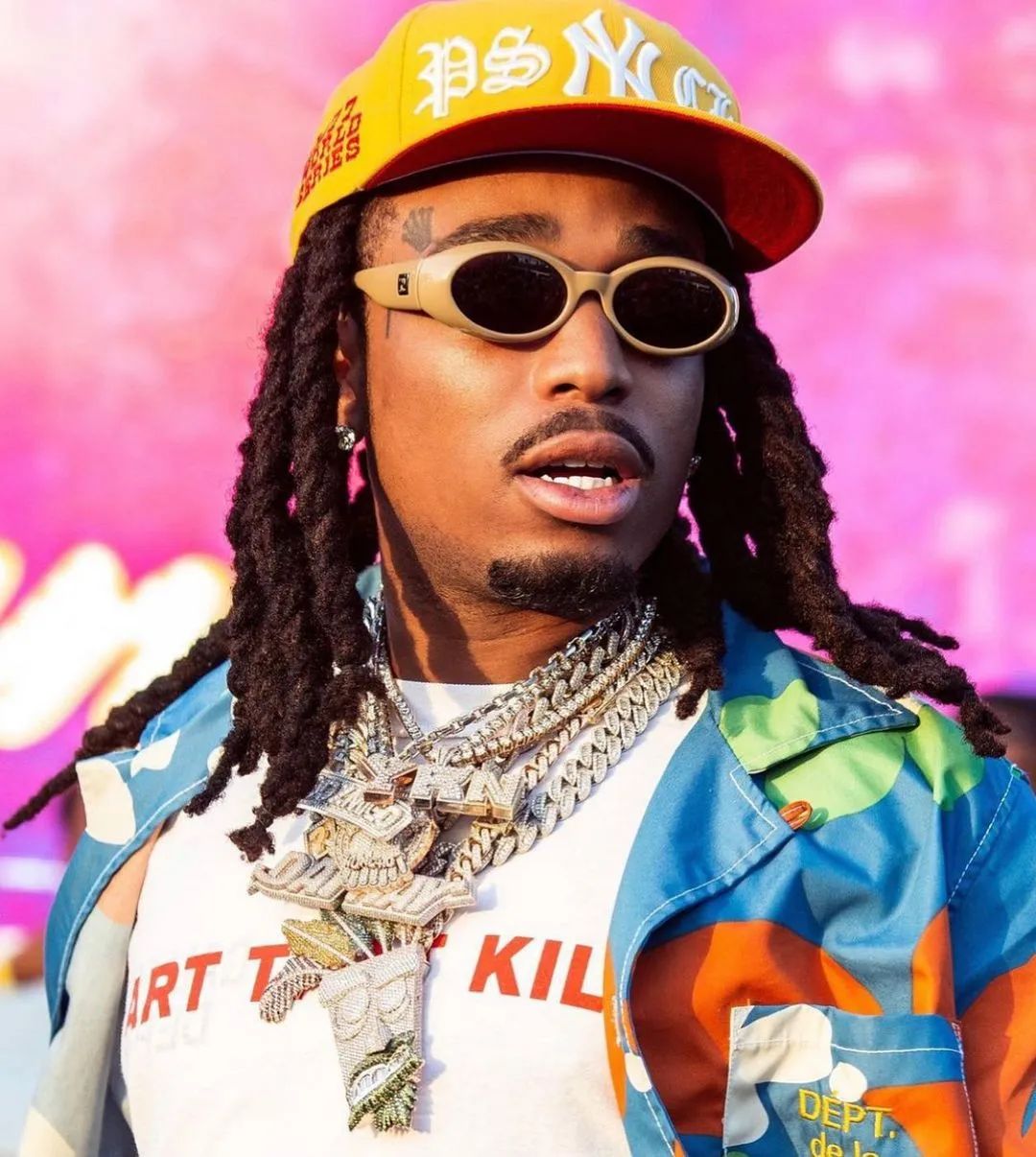 壁纸|新专辑正在路上的"欧美三小只",来看看老大quavo最近的style