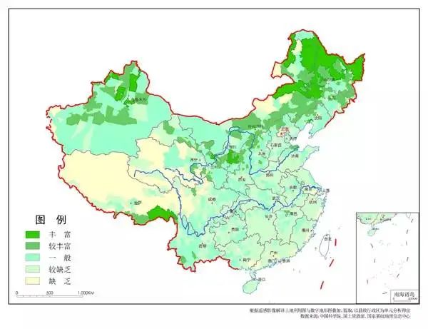 三分钟了解中国国土资源格局,gis还能这么用