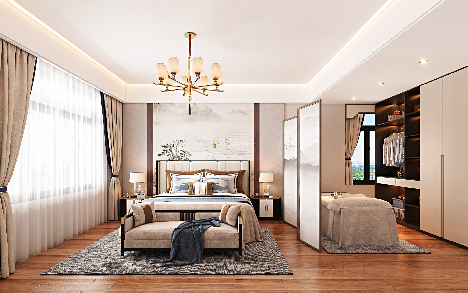 【名雕装饰】新中式 现代轻奢丨两种主流的风格,效果惊艳大气!