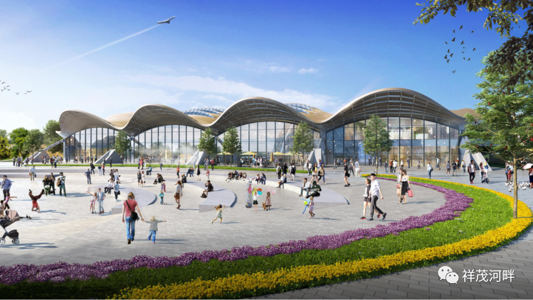 新进展!青岛东方伊甸园入口场馆完成土建施工