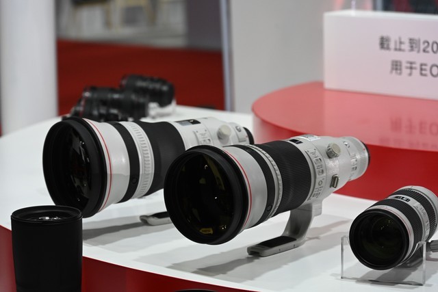 P&E 2021 佳能展台EOS R系统和RF镜头是主角