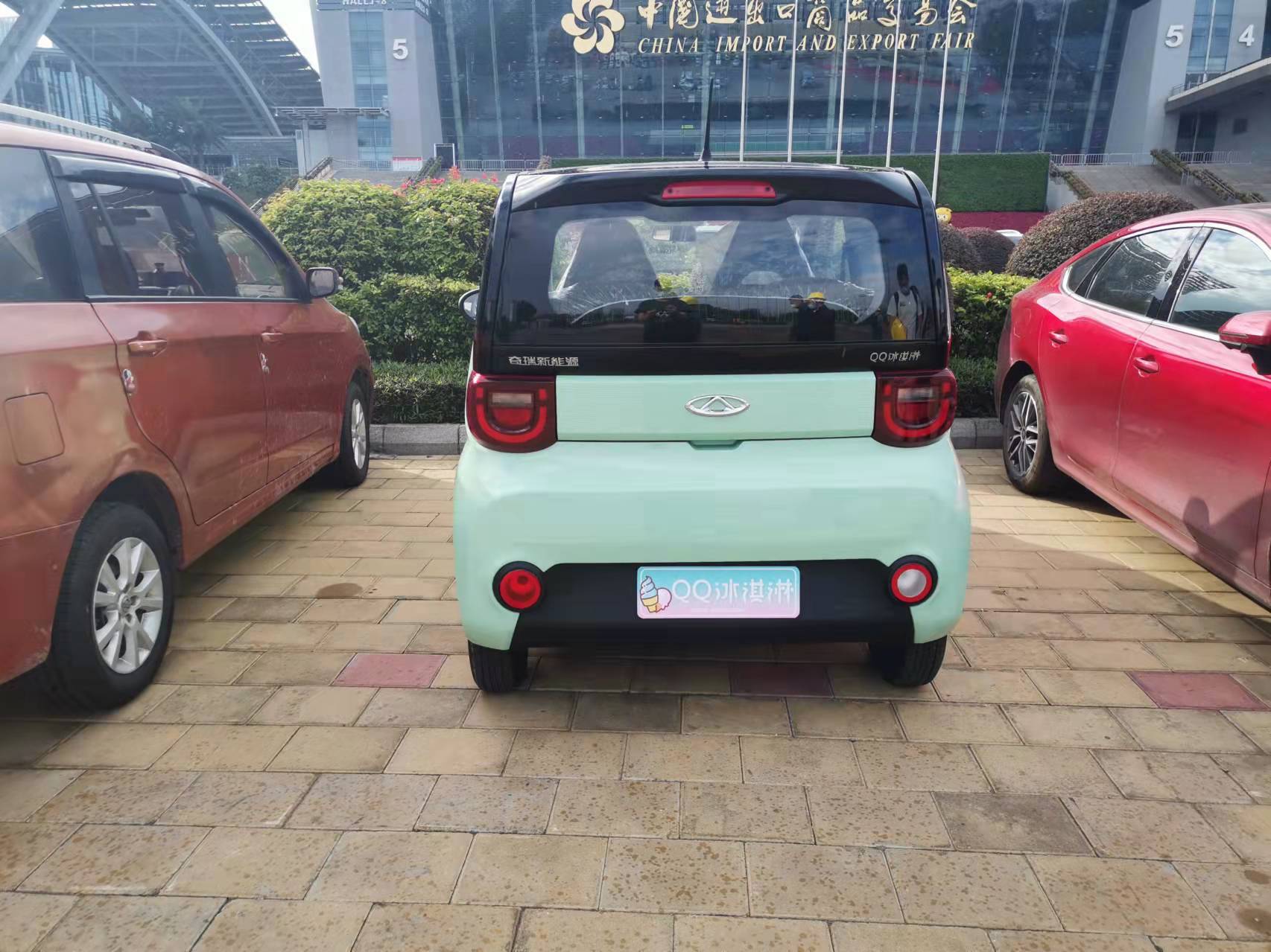 2021广州车展探馆奇瑞qq冰淇淋