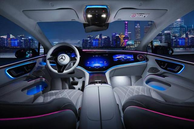 eqs携eqaeqb电亮未来奔驰电动车型矩阵逐渐完善上海车展