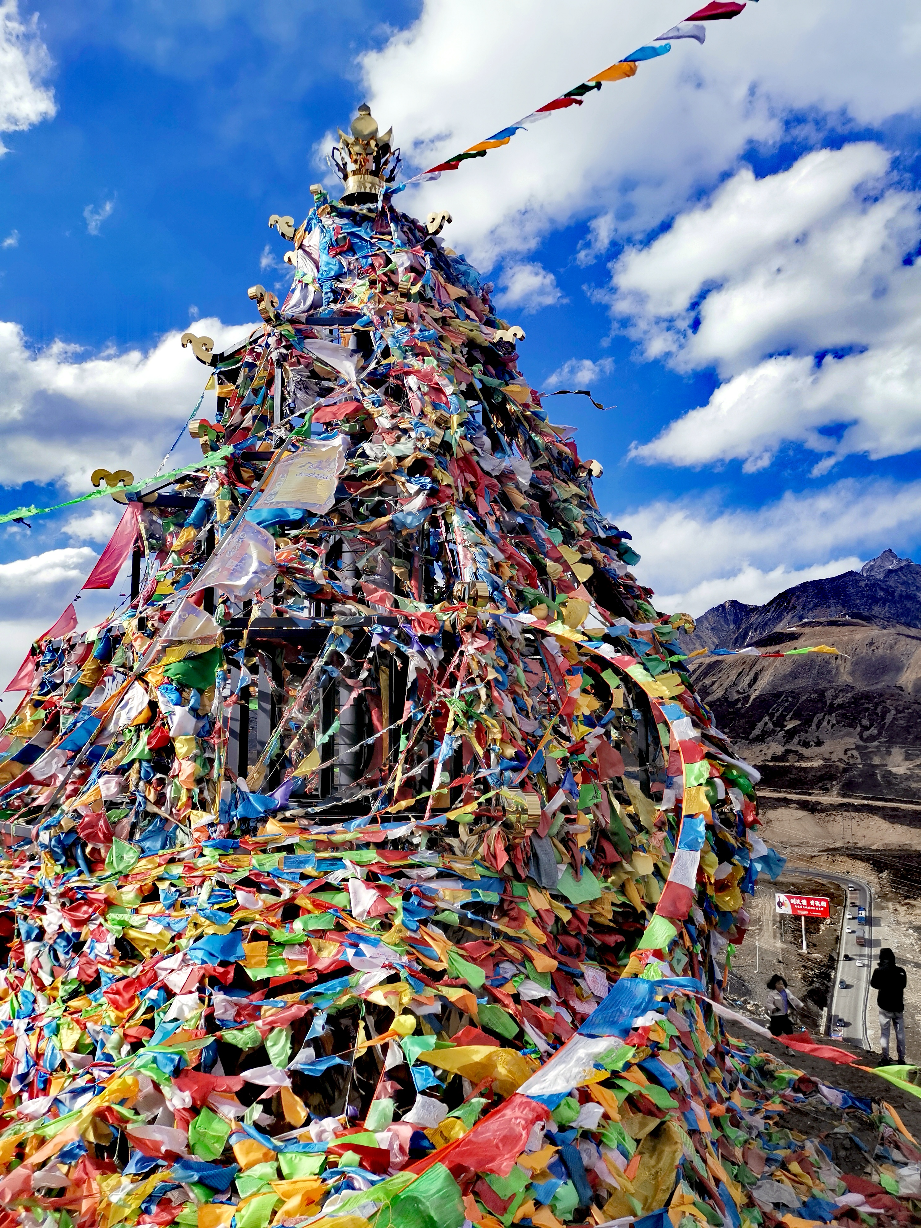 到了藏区,看见什么都充满疑惑——经幡解答篇