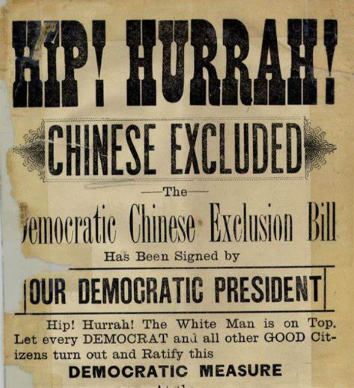 the 1882 chinese exclusion act quizlet