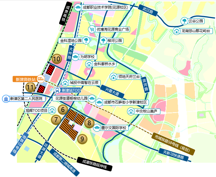 新津老城区规划图片