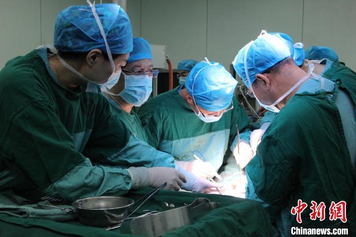 器官摘取手术. 宁夏回族自治区人民医院 供图