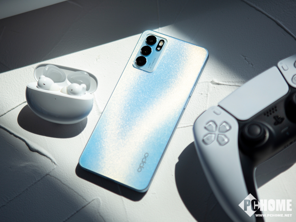 opporeno6夏日晴海图赏极致轻量化的晶钻美学