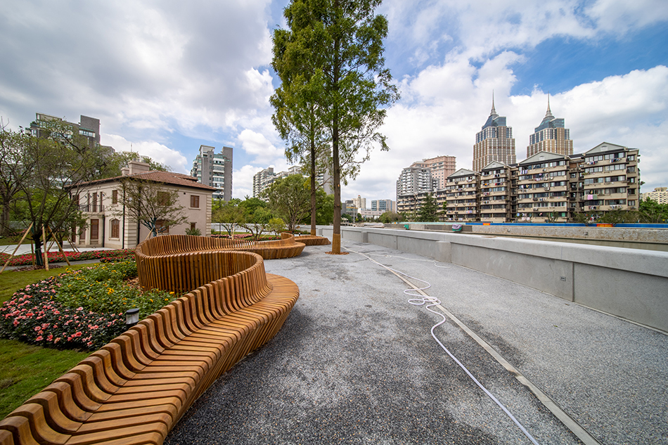 建成后即将开放的华东政法大学