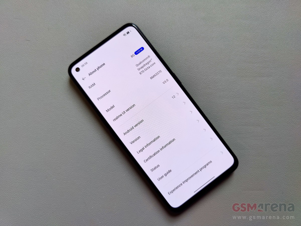 Realme UI 3.0 with Android 12 comes on October 13, Realme GT first to get it