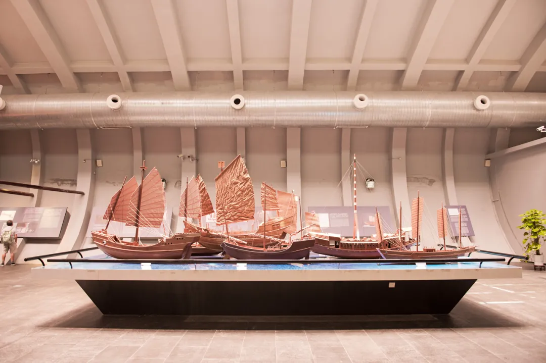 南海一号博物馆中的船舶模型 | 图虫创意