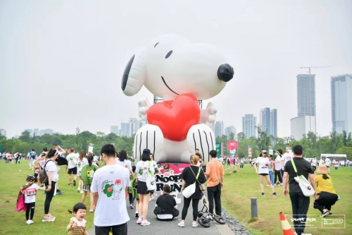 圣迪乐村鲜蛋助力snoopy run 2021成都赛区打造健康生活趣味盛宴