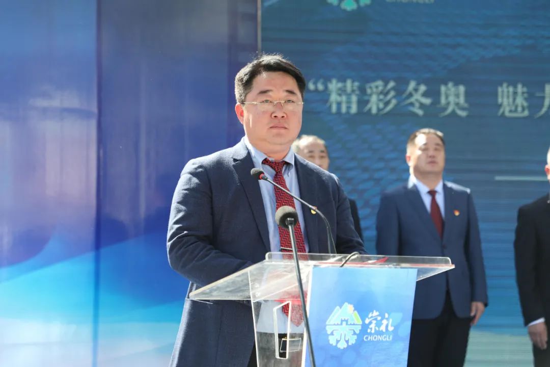 区委副书记,统战部部长高尚君致辞