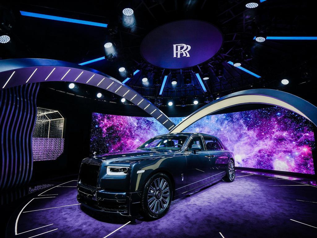 上海车展探馆 尊贵的象征 劳斯莱斯幻影"天魄"典藏版实拍