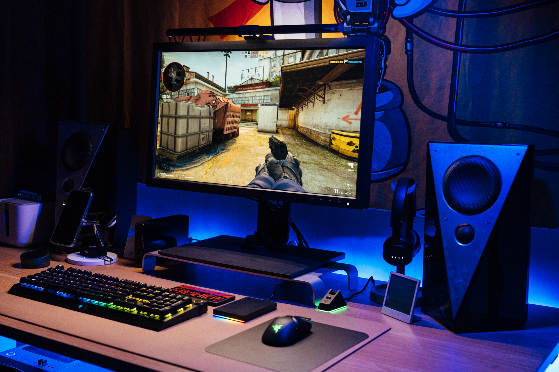 宅男最爱就是折腾自己的电脑桌,特别是打造rgb桌面,不仅干净整洁的