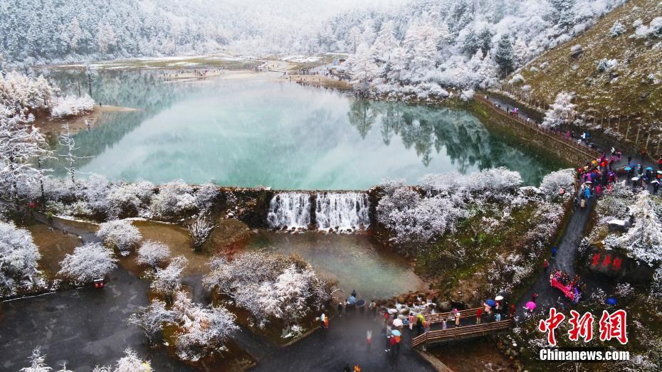 毕棚沟景区雪后风光。毕棚沟景区 供图