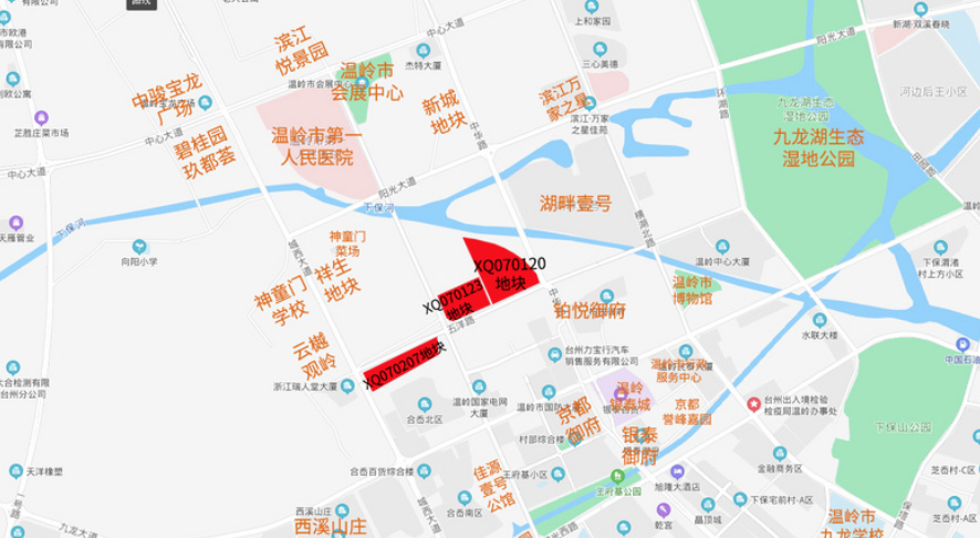 首发的是温岭市城西街道鉴洋村xq070120商住地块 经过101轮竞价,竞得