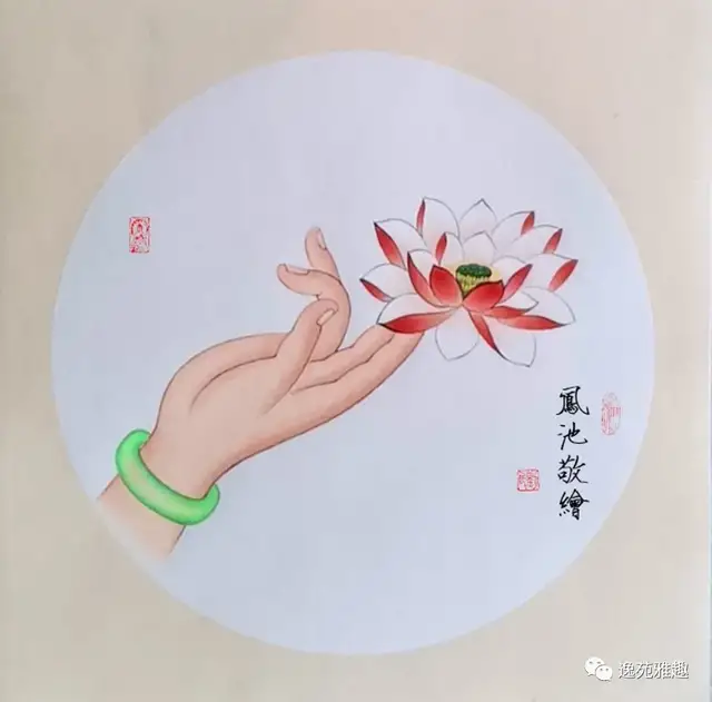 著名畫家劉鳳池作品賞析 心如蓮花,一路芬芳!__鳳凰網