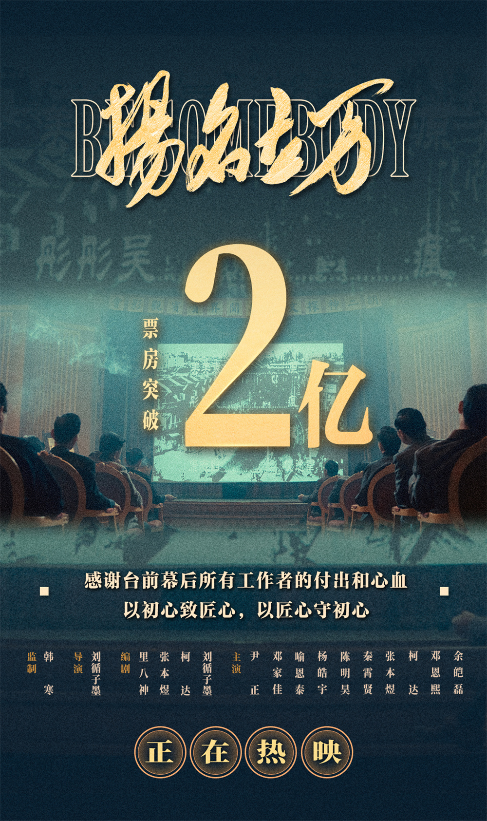 《扬名立万》上映一周多,票房2.42亿,已经斩获八天票房、排片、上座率等