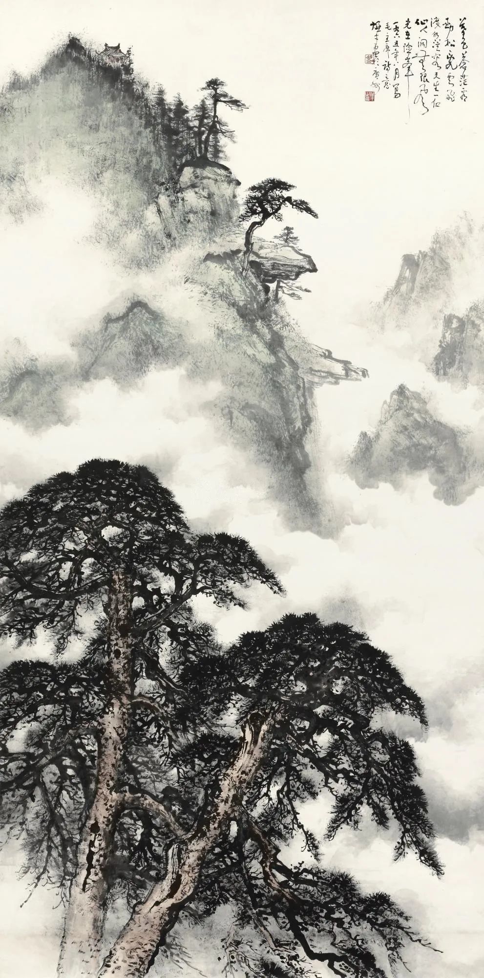 黎雄才 山水 黎雄才山水镜框纸本-艺术搜索_张雄艺术网
