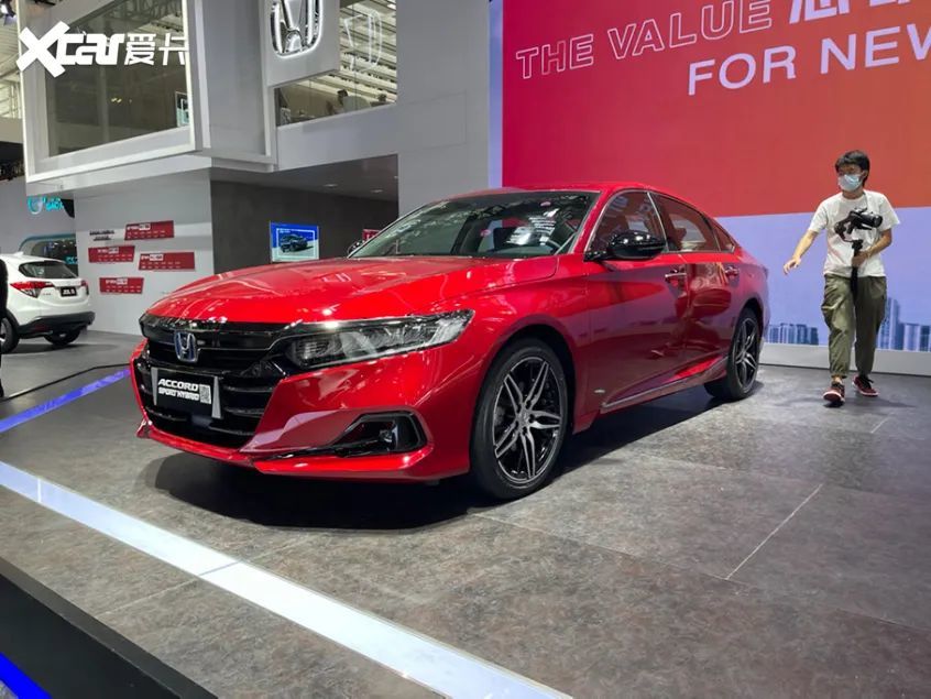 2021天津车展广汽本田新款雅阁亮相