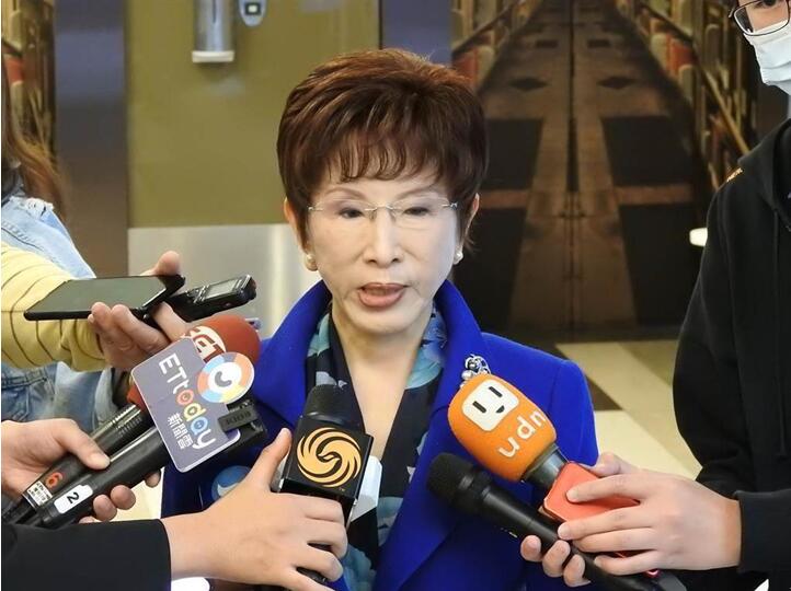 洪秀柱资料图(图片来源:中时新闻网)