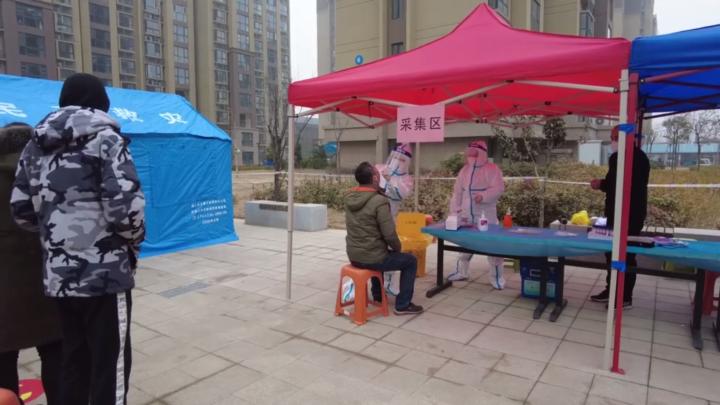 未雨绸缪！郑州航空港区开展全员核酸检测演练