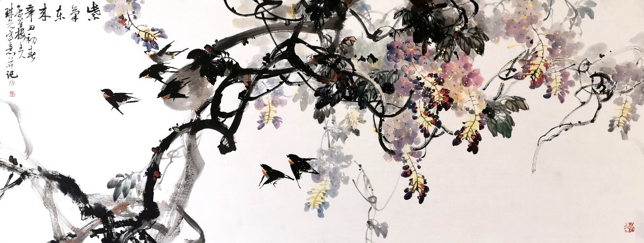 2021中国著名画家毕珠光新春送福大拜年暨贺岁作品展__凤凰网