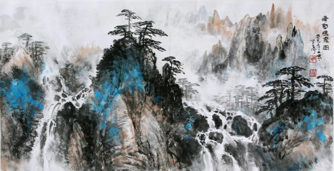 风范| 现代彩墨山水画的万千气象——记当代著名画家糜天寿