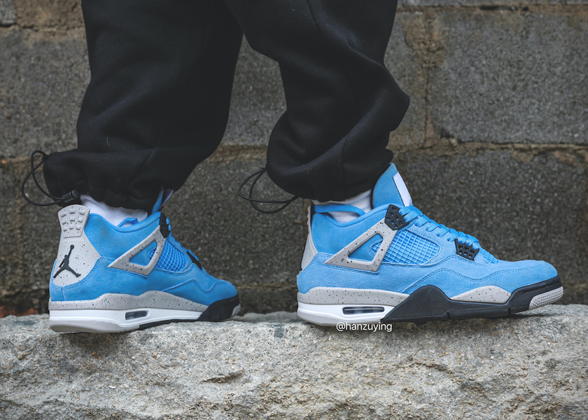 Air Jordan 4 UNC University Blue CT8527-400åå:registered:æ¥æ