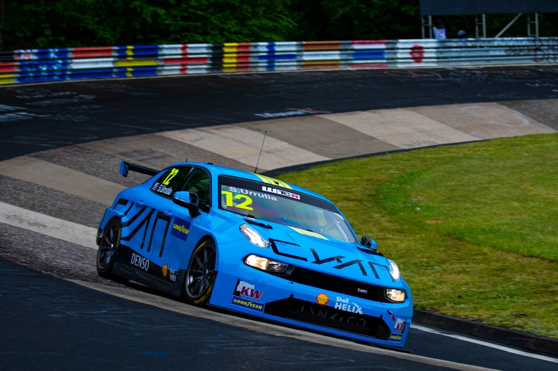 2021wtcr德国纽博格林首赛 领克车队斩获亚,季军